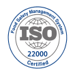 ISO 22000 Certified Food Safety Standard
